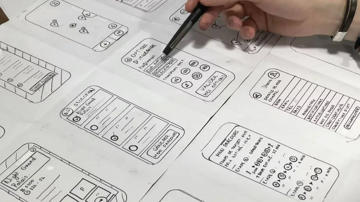 UI et UX Design : Faites-vous vraiment la différence ? 1 UI-UX-Design-Wireframes